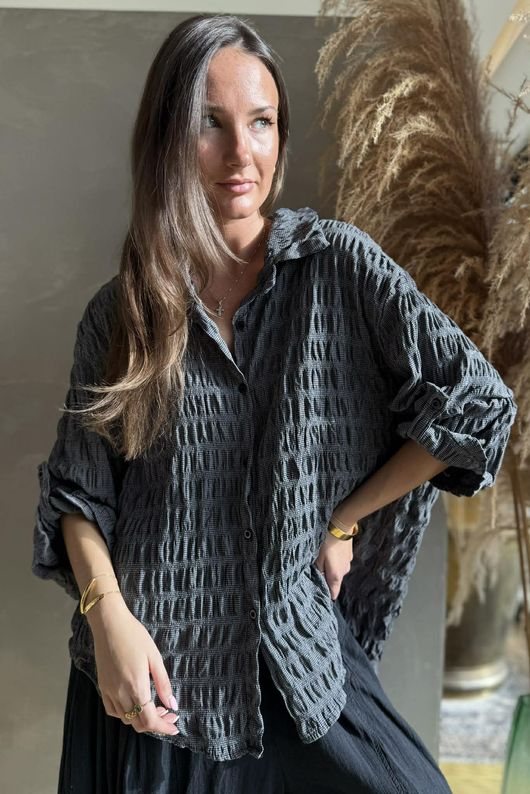 Hey Sucker Blouse Black /12=